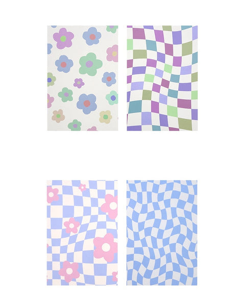 Groovy Patterned Photocard Binder Artboard 20PCS Set