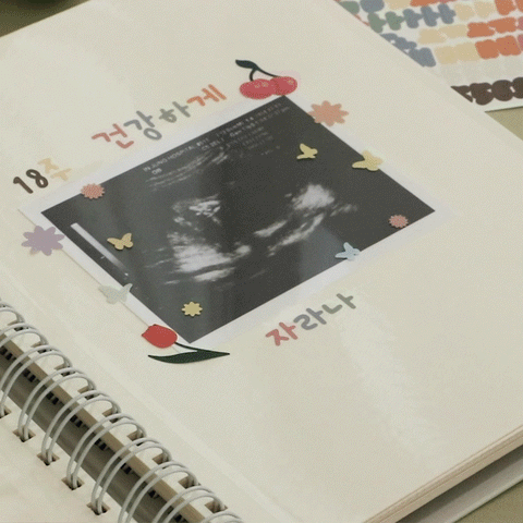 Piece of Moment Self-Adhesive Photo Album [6colors] | Sticky Photo Album