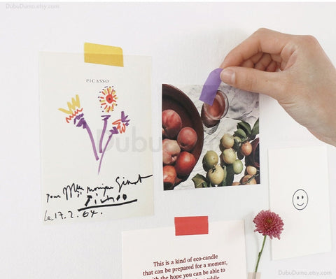 Solid Masking Tape [8colors]