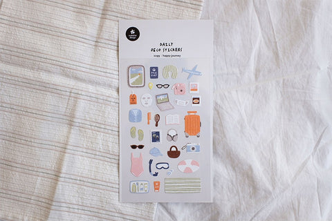 Planner Stickers [1199 happy journey]