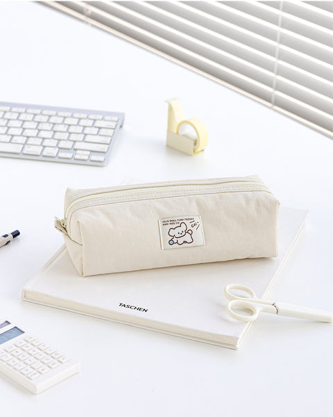 Coi Twill Big Pencil Pouch [4colors]