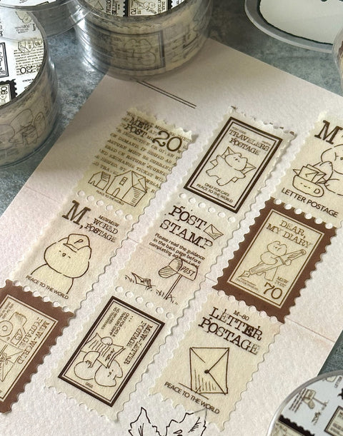 Stamp Masking Tape _ Autumn Letter