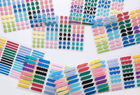 Shapes Seal Stickers [8types]