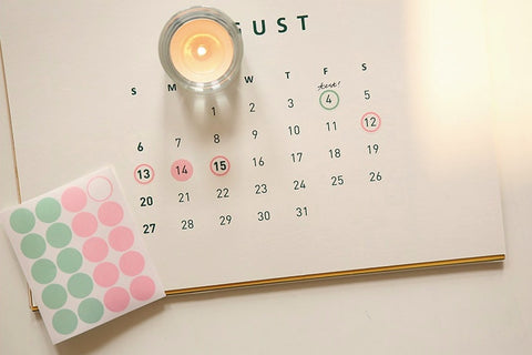 Transparent Circle & Star Sticker Pack ver.3 [12types] | 4sheets