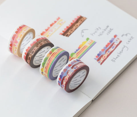 Momomate Cake Masking Tape [3types]