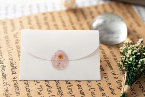 Sealing Wax Sticker [Milky Yellow]