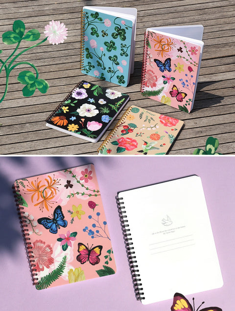 Blooming Line Notebook [4types]