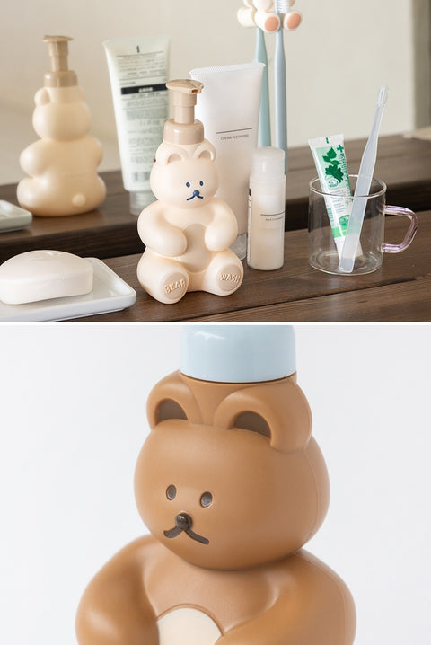 DONATDONAT Bear Mini Liquid Dispenser [4colors] | Hand Wash Dispenser