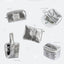 momossi Marshmallow Flat Pouch [Silver]