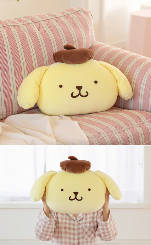 SANRIO Pompompurin Face Cushion