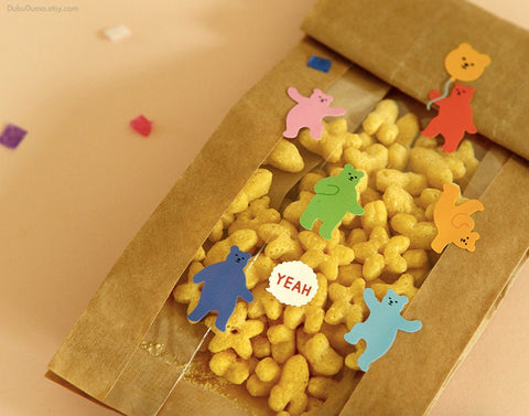 Planner Stickers [07 Jelly Bear]