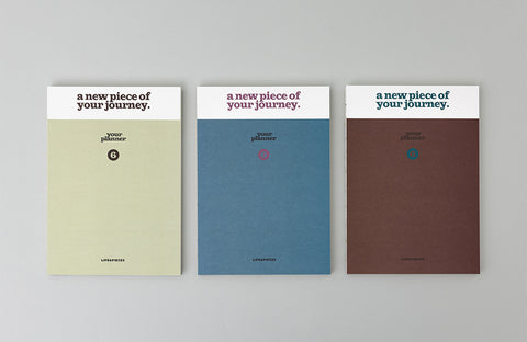 Weekly Planner L A5 v.3 [3colors] | Life&Pieces Your Planner