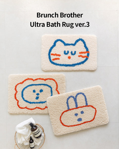 Brunch Brother Ultra Bath Rug ver.3 | Door Mat