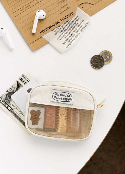 momossi Mesh Card Wallet [2colors] | Card Pouch
