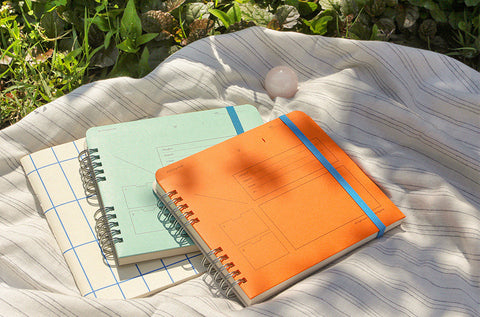 Archiving Blank Notebook [6colors] | Storage Notebook