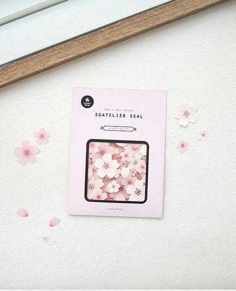 Planner Seal Stickers [1529 Blossom] | Flower