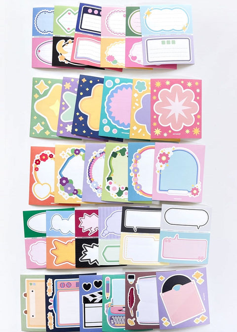 Memo Sticker Set | 12sheets