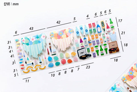 Party Supplies Seal Sticker | Deco Sticker | Party Goods