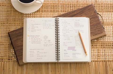 Notable Memory Daily Planner [greenish yellow] | Daily Manager | Undated Planner