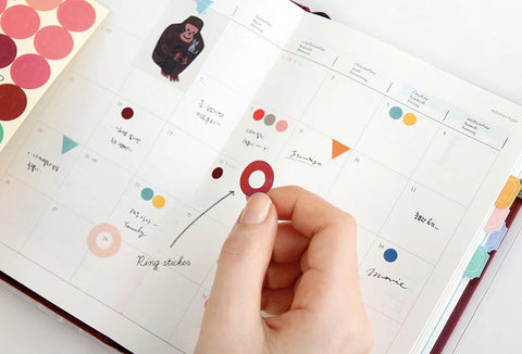 Petit Deco Stickers Pack VER.1 | 8sheets | Planner Diary Sticker