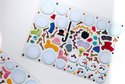 Snowman Seal Sticker | Deco Sticker