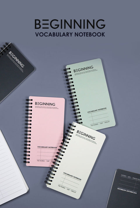 Beginning Vocabulary Notebook [4colors] | Word Book