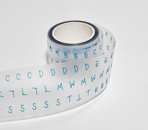 GLEN Alphabet Kiss Cut Tape [5colors]
