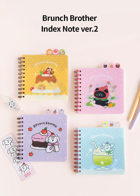 Brunch Brother Index Notebook ver.2 [4types]