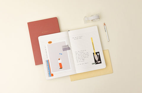 Moment Line Notebook L v.5 [6colors]