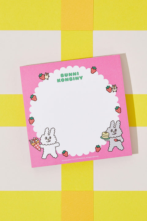 BUNNI KONBINY Memo Pad [3colors]