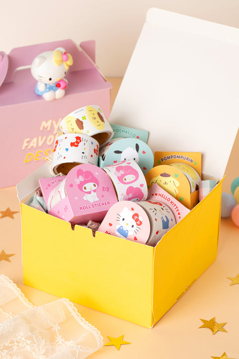 Sanrio Cuty Roll Sticker [6types]