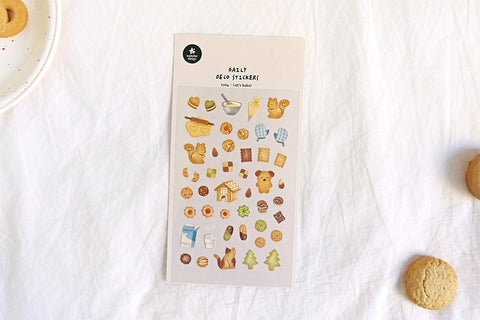 Planner Stickers [1204 Let's bake!]