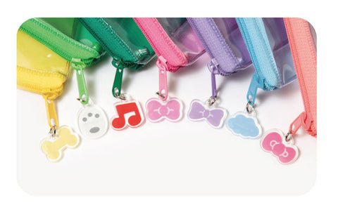 Sanrio PVC Clear Pouch 3PCS Set [ Kuromi | Kerokerokeroppi ]