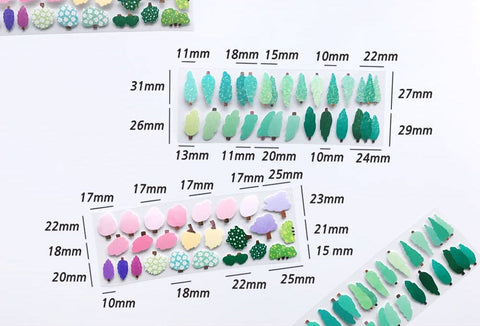 Roadside Trees Seal Sticker [4types]