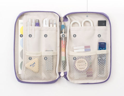 Multi Pouch For Stationery [6colors] | Pen Pouch
