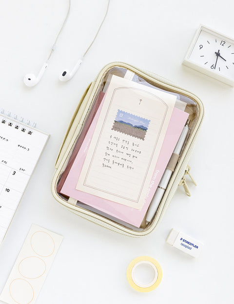 momossi Window Mini Organizer [4colors] | Mini Tablet | Book Pouch