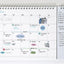 2026 A Piece of Desk Calendar [4colors]