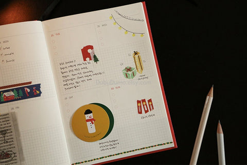 Slim Washi Tapes 2P [03 Garland]