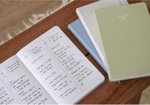 2026 Focus On Weekly Planner B6 [4colors] | Weekly Diary