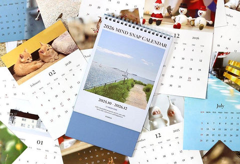 2026 Mind Snap Desk Calendar [2types]