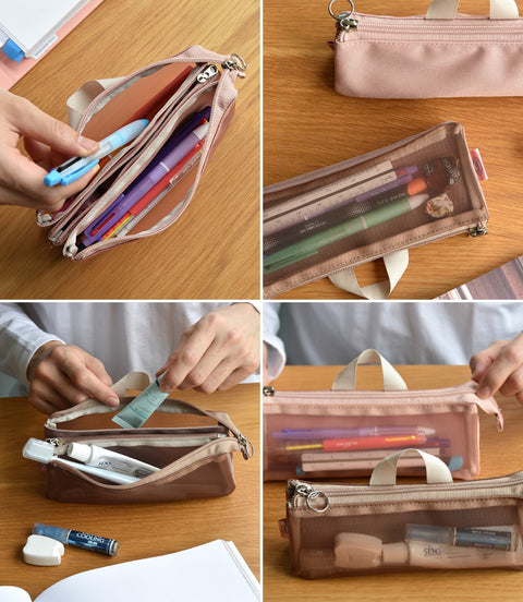 3Way Pencil Collector Pocket Pouch [4colors]