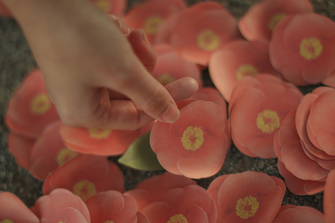 Camellia Sticky Notes S [2colors]