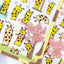 Lovely Giraffe Deco Sticker C557P