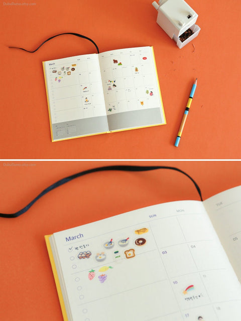 Planner Deco Seal Sticker [05 Bakery]