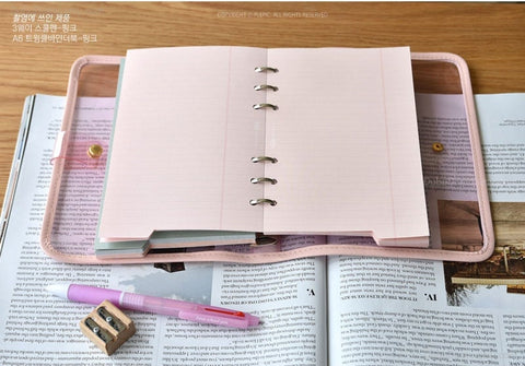 A6 Planner Inserts [5types] | Grid, Line Inserts, Diary Inserts, Refill