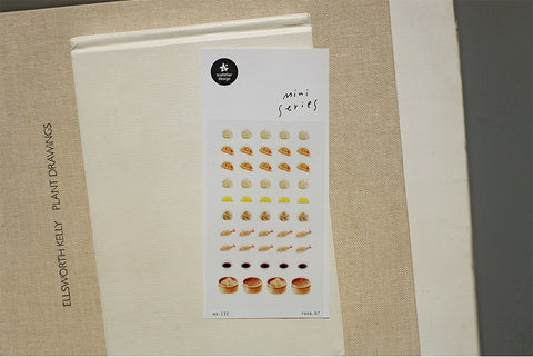 Planner Sticker [132 food.07] | dim sum, dumpling