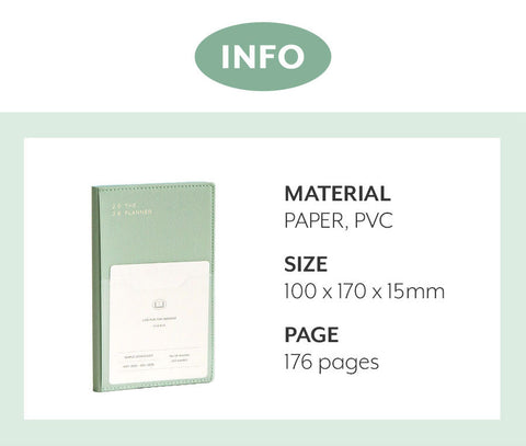 2026 The Planner S Weekly Planner [6colors]