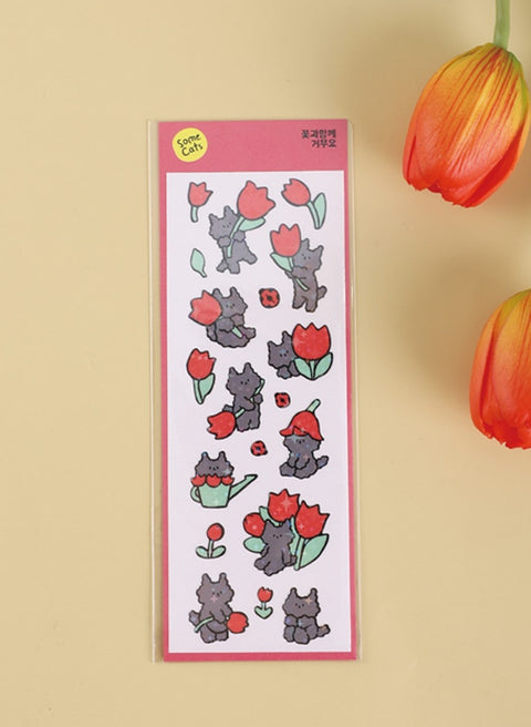 Planner Sticker [With Flowers]