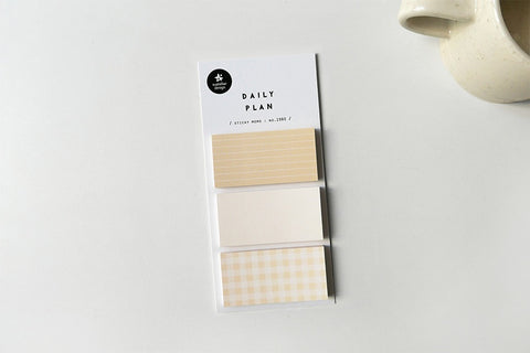 1980 daily plan.66 Sticky Note