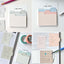 Collage Folder Sticky Notes Tall [6types] | Index Adhesive Notepad